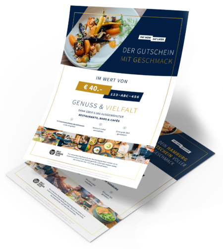 Restaurant-Gutschein für Geschenkgutschein