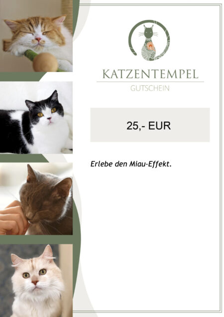 Restaurant-Gutschein für Katzentempel