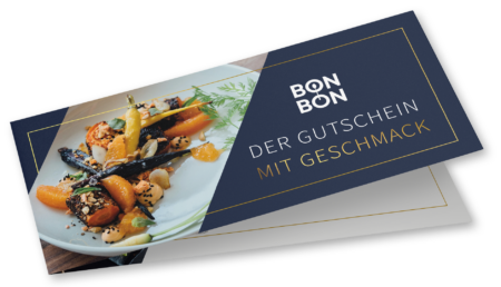 Restaurant-Geschenk-Gutschein BON BON Restaurant Gutscheine