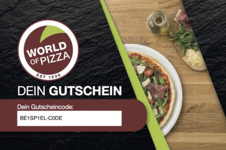 Restaurant-Gutschein für WORLD OF PIZZA