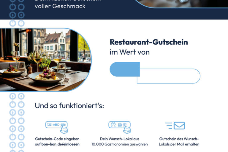Restaurant Gutschein für Restaurant-Gutschein für Aachen
