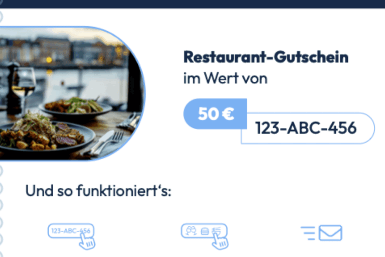 Restaurant Gutschein für Restaurant-Gutschein für Bremen