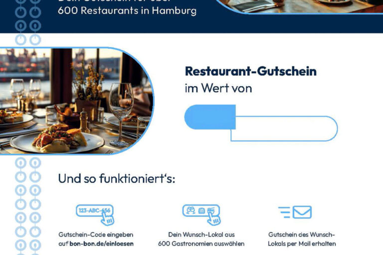 Restaurant Gutschein für Restaurant-Gutschein für Hamburg