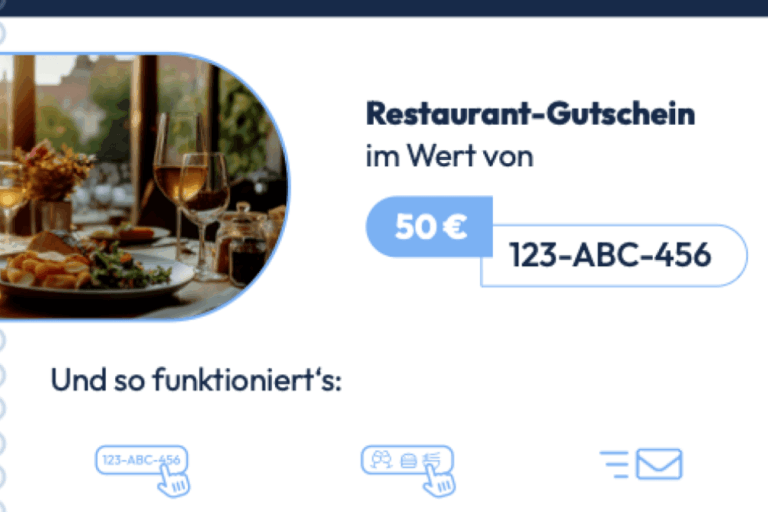 Restaurant Gutschein für Restaurant-Gutschein für Hannover