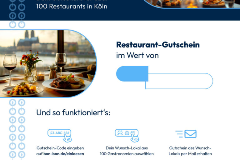 Restaurant Gutschein für Restaurant-Gutschein für Köln