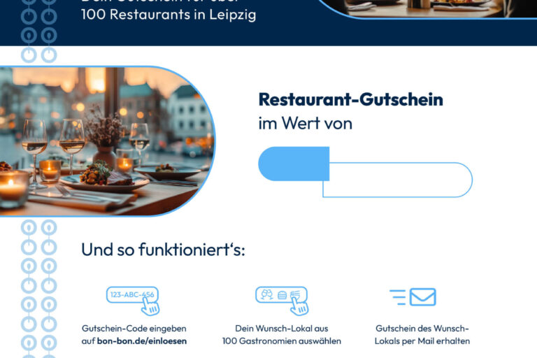 Restaurant Gutschein für Restaurant-Gutschein für Leipzig