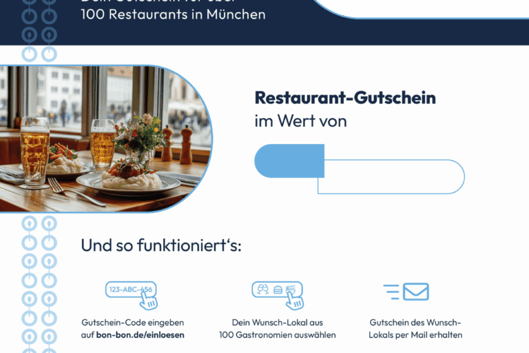 Restaurant Gutschein für Restaurant-Gutschein für München