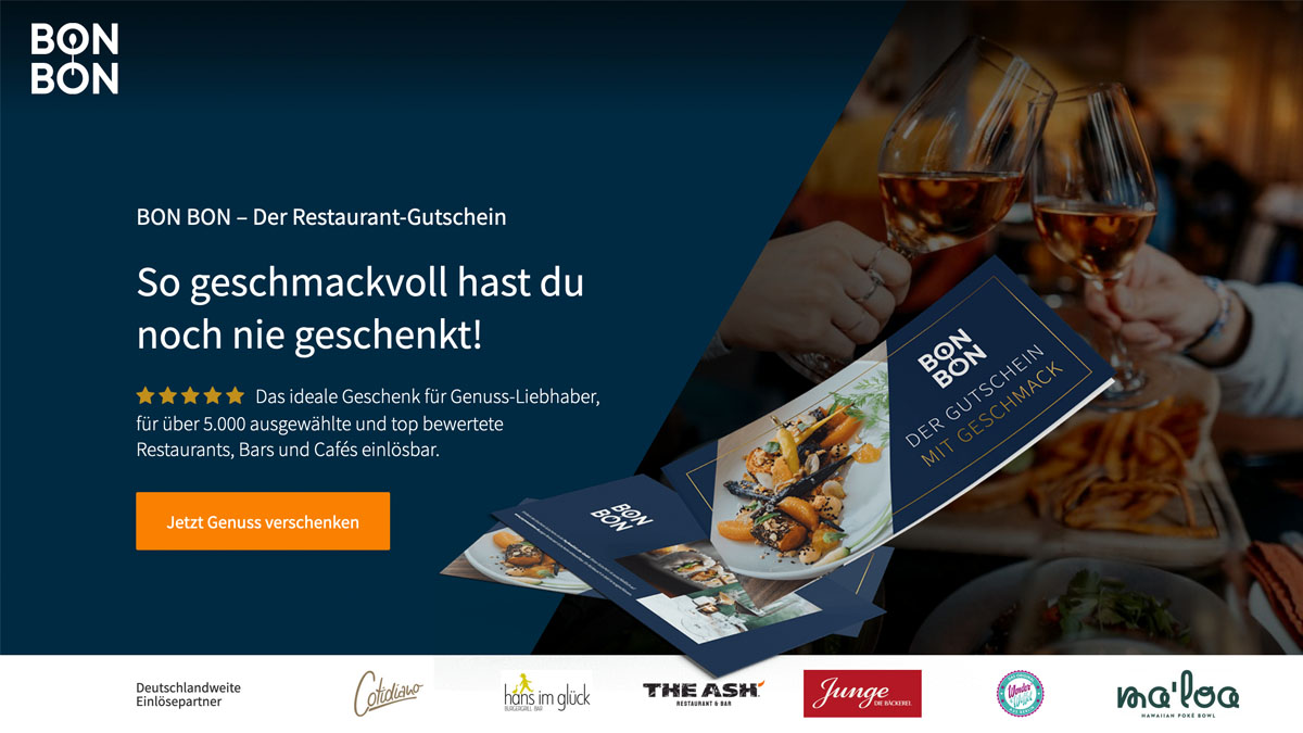 Stadtübersicht - BON BON - Der Restaurant-GutscheinBON BON - Der  Restaurant-Gutschein