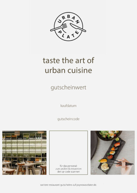 Restaurant-Gutschein für Urban Guru Restaurant