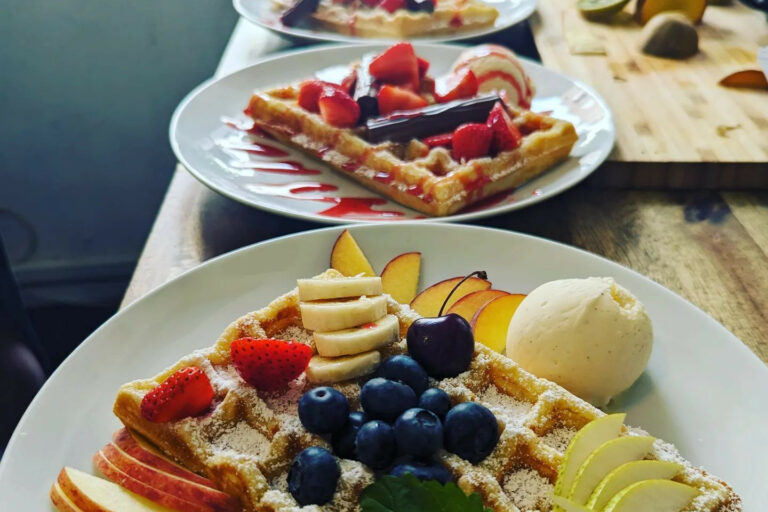 Restaurant Gutschein für kleines Waffelhaus