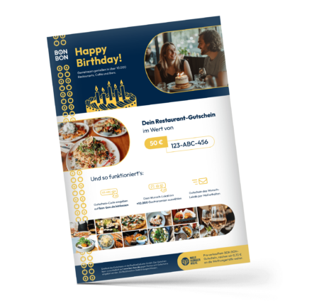 Restaurant-Gutschein Vorschau