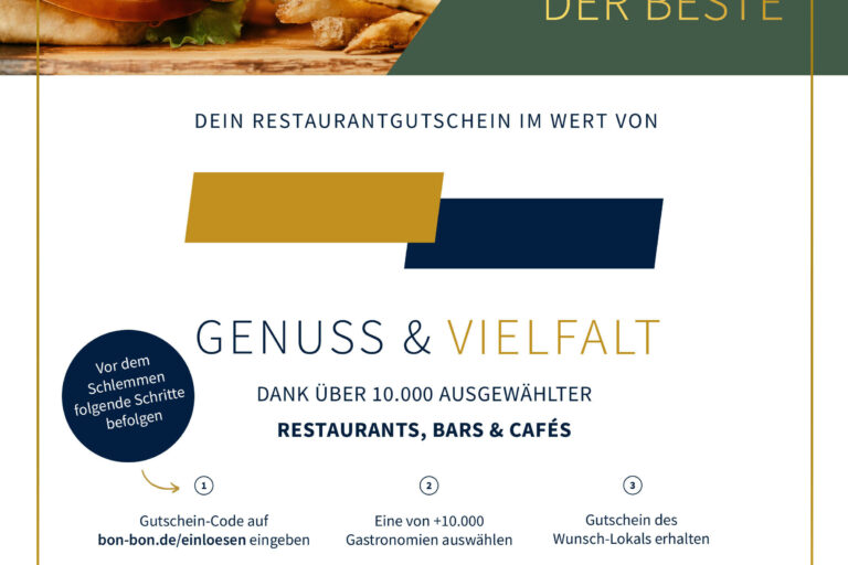 Restaurant Gutschein für Gutschein “Du bist der Beste”