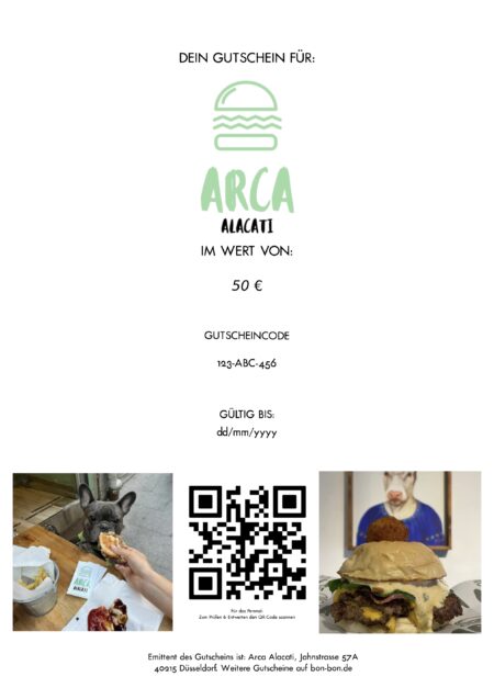 Restaurant-Gutschein für Arca Alacati Smashburger
