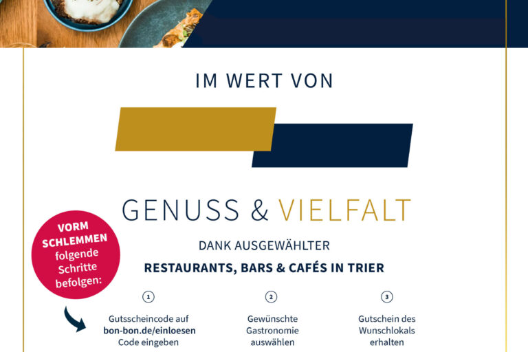 Restaurant Gutschein für Restaurant-Gutschein für Trier