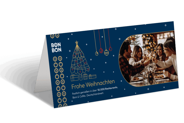 Restaurant Gutschein für BON BON Restaurant-Gutschein Xmas