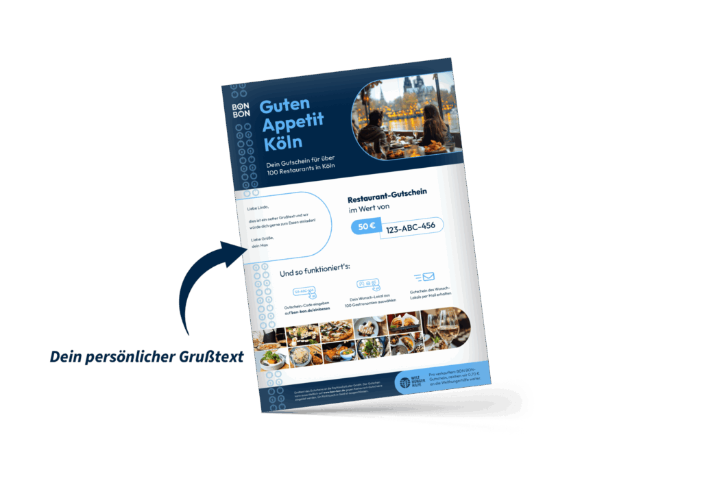 Restaurant Gutschein Köln