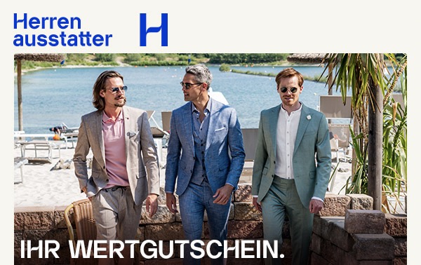 Restaurant Gutschein für Herrenausstatter.de