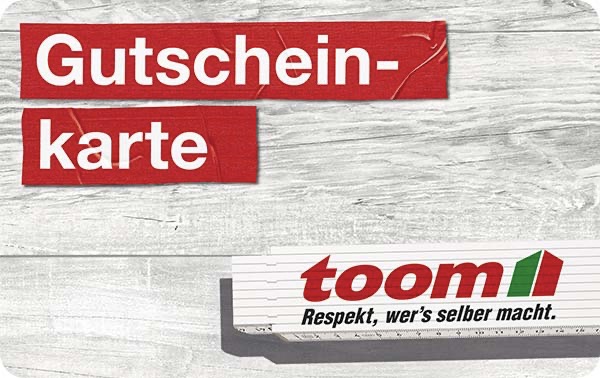 Restaurant Gutschein für TOOM Baumarkt