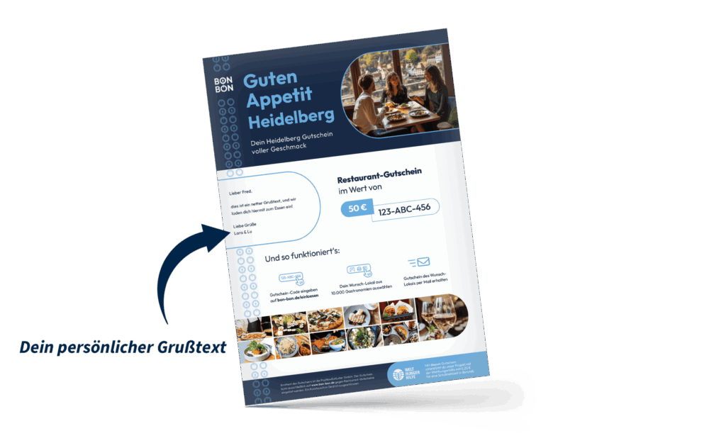 Restaurant Gutschein Heidelberg