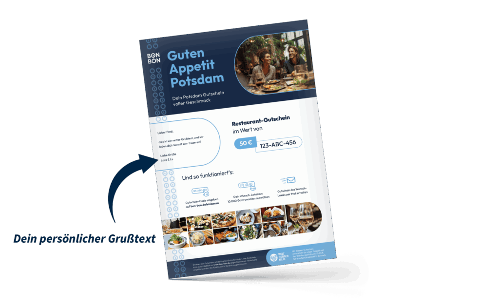 Restaurant Gutschein Potsdam