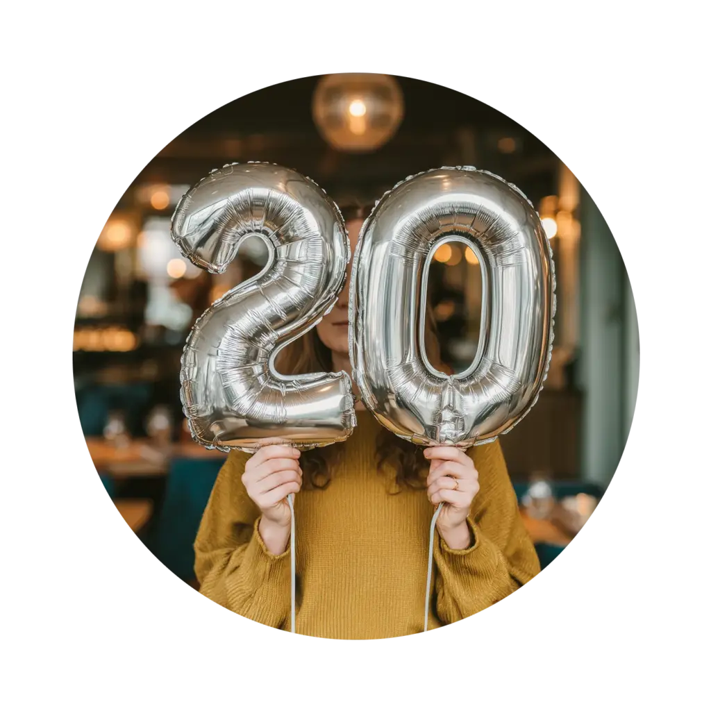 Geschenk Gutschein Ein besonderes Geschenk zum 20. Geburtstag