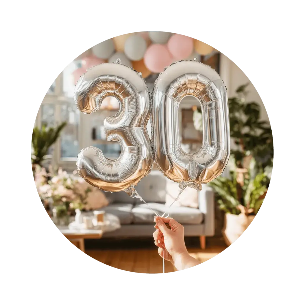 Geschenk Gutschein Ein besonderes Geschenk zum 30. Geburtstag