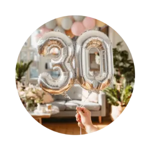 Geschenkgutschein 30. Geburtstag