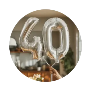Geschenkgutschein 40. Geburtstag