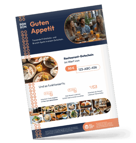 Restaurant-Gutschein für Frühstücks-Gutschein
