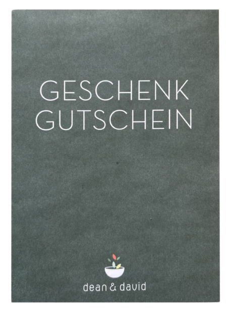 Restaurant-Gutschein für dean & david Paderborn