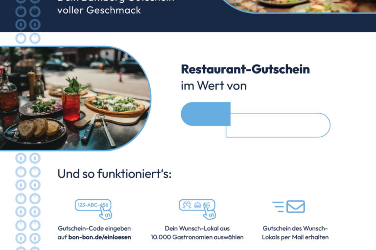 Restaurant Gutschein für Restaurant-Gutschein für Bamberg