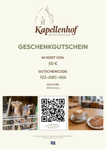 Restaurant-Gutschein für Kapellenhof