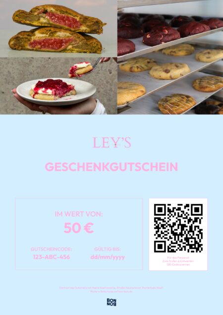 Restaurant-Gutschein für Ley’s Cookies