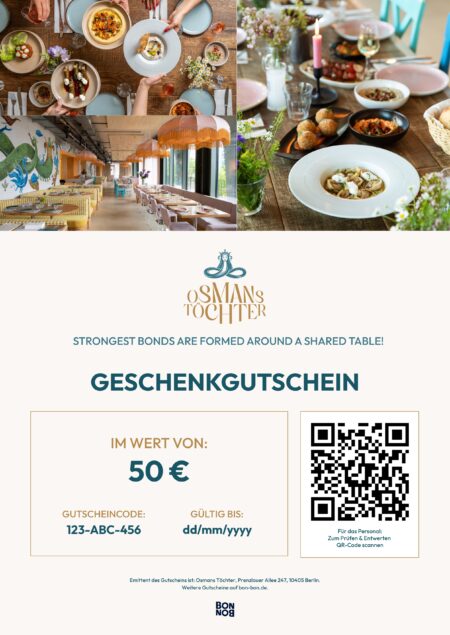 Restaurant-Gutschein für Osmans Töchter