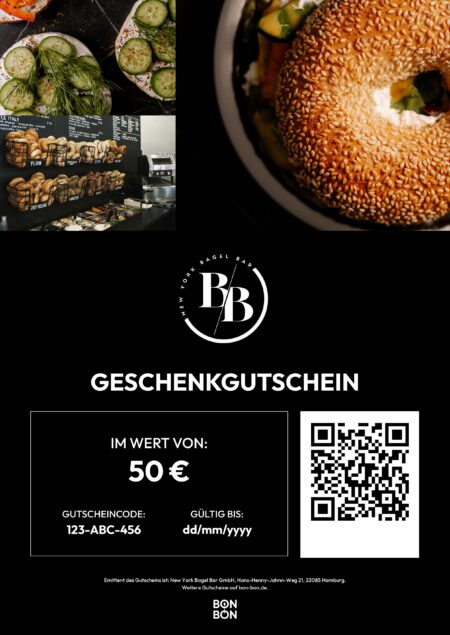 Restaurant-Gutschein für New York Bagel Bar