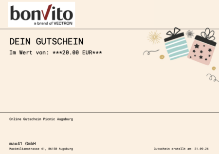 Restaurant-Gutschein für PICNIC