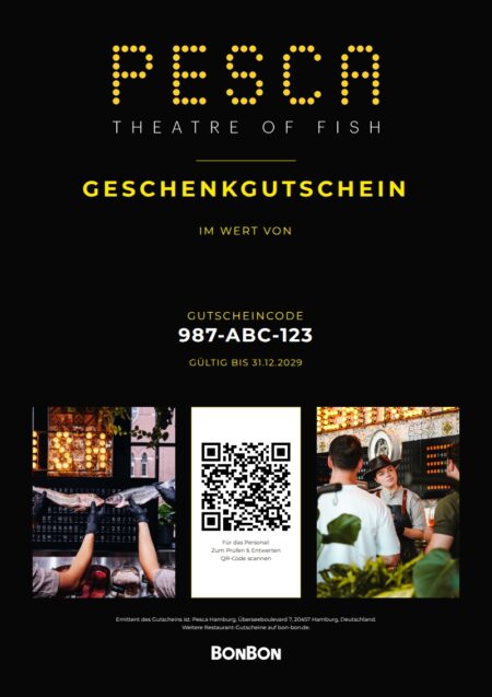 Restaurant-Gutschein für PESCA