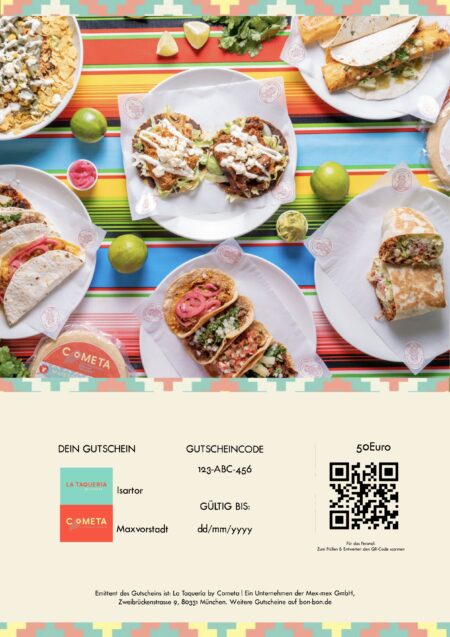 Restaurant-Gutschein für La Taquería by Cometa