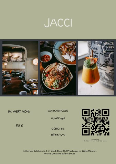 Restaurant-Gutschein für JACCI Asian Kitchen