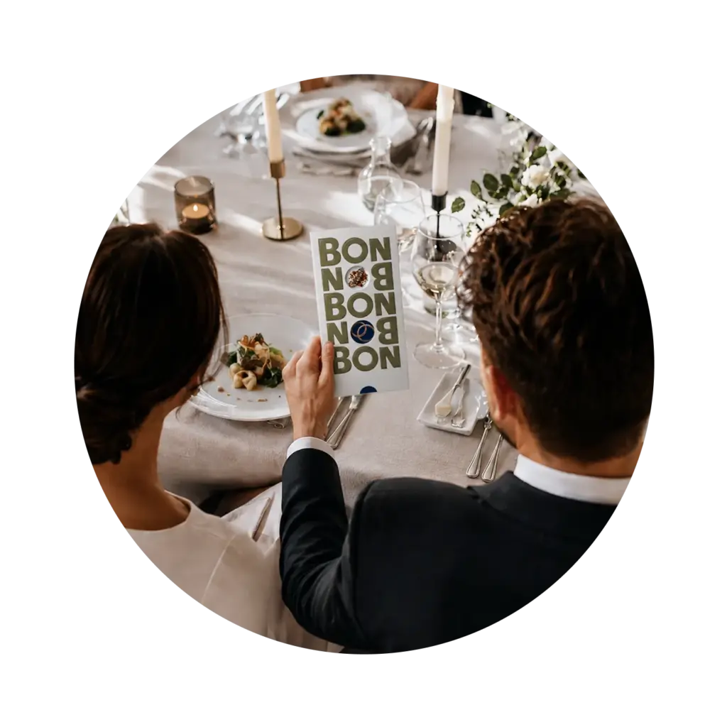 Geschenk Gutschein Für Paare mit gutem Geschmack.